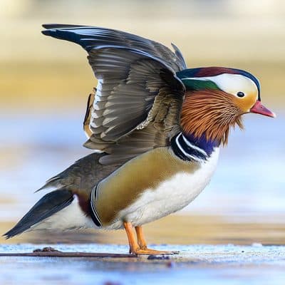 オシドリ